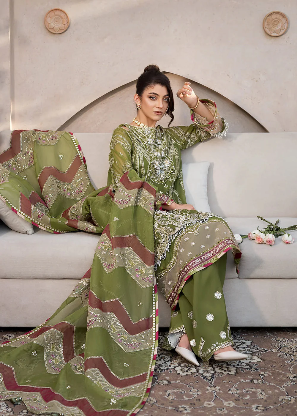 Celebrations Formals Collection '24 by Elaf | EFH-08 PARWAANA - Image 5