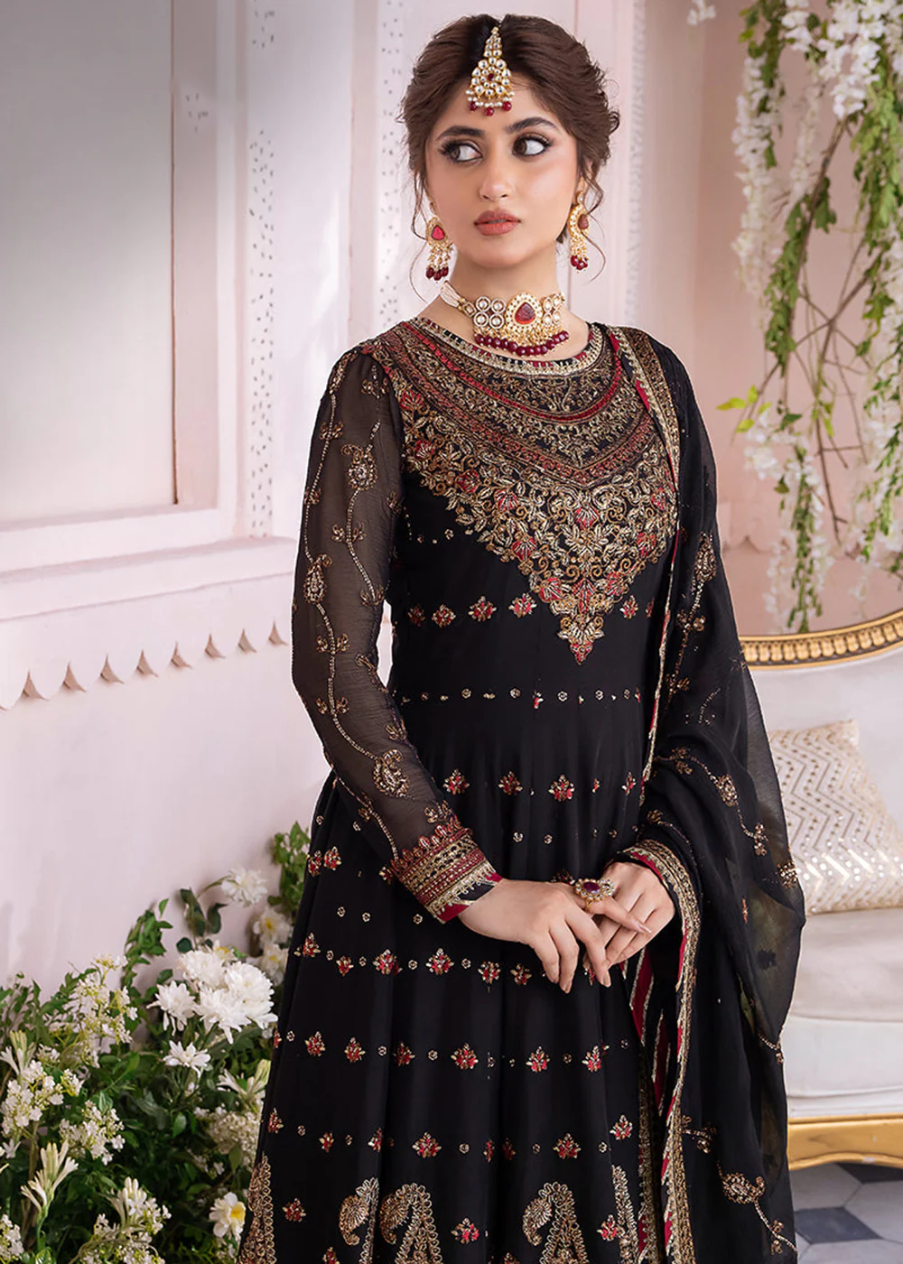 Chandni Luxury Chiffon Collection by Asim Jofa | AJCC-06 - Image 2
