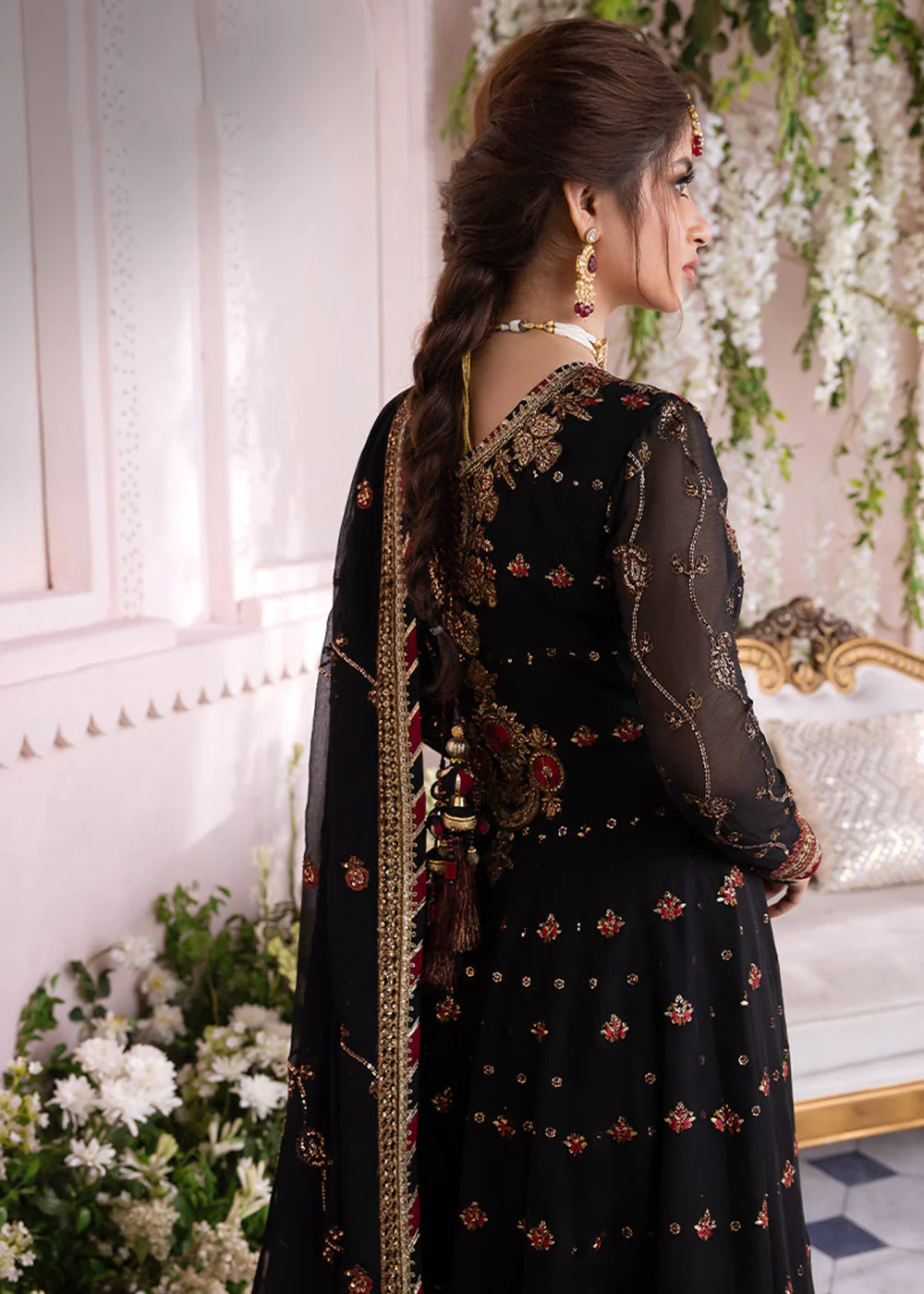 Chandni Luxury Chiffon Collection by Asim Jofa | AJCC-06 - Image 8