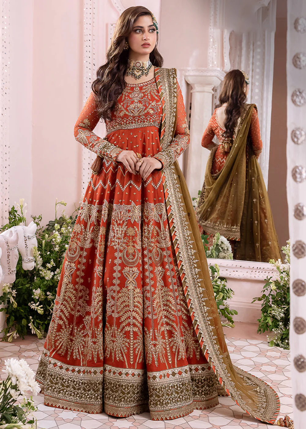 Chandni Luxury Chiffon Collection by Asim Jofa | AJCC-09 - Image 6