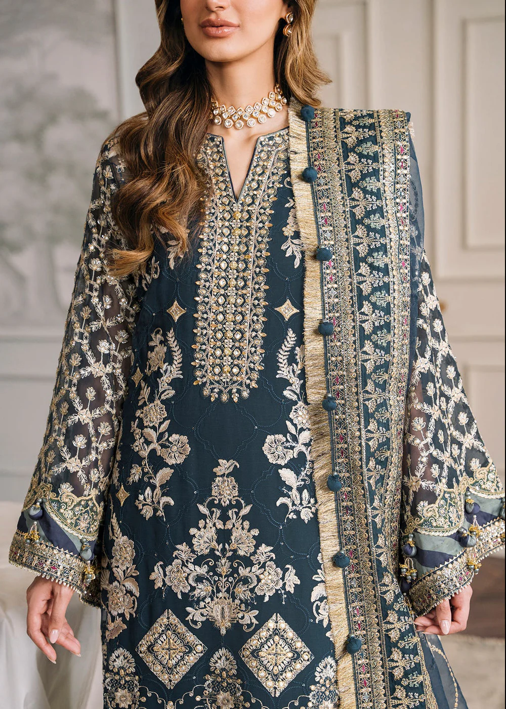 Chantelle Embroidered Chiffon '24 by Baroque | CH12-01 - Image 10
