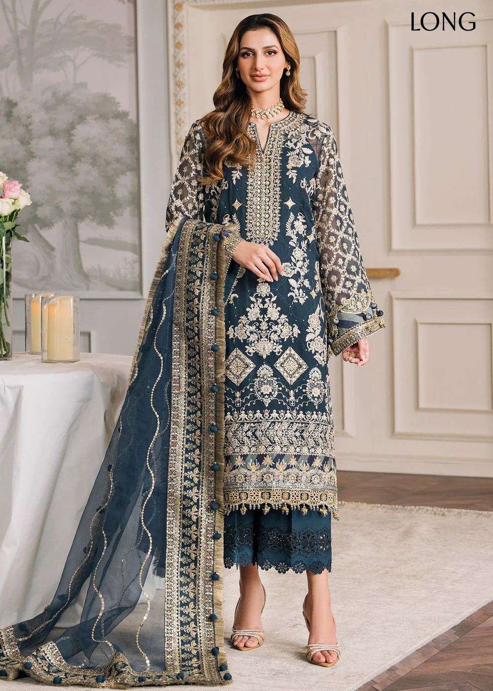 Chantelle Embroidered Chiffon '24 by Baroque | CH12-01 - Image 3