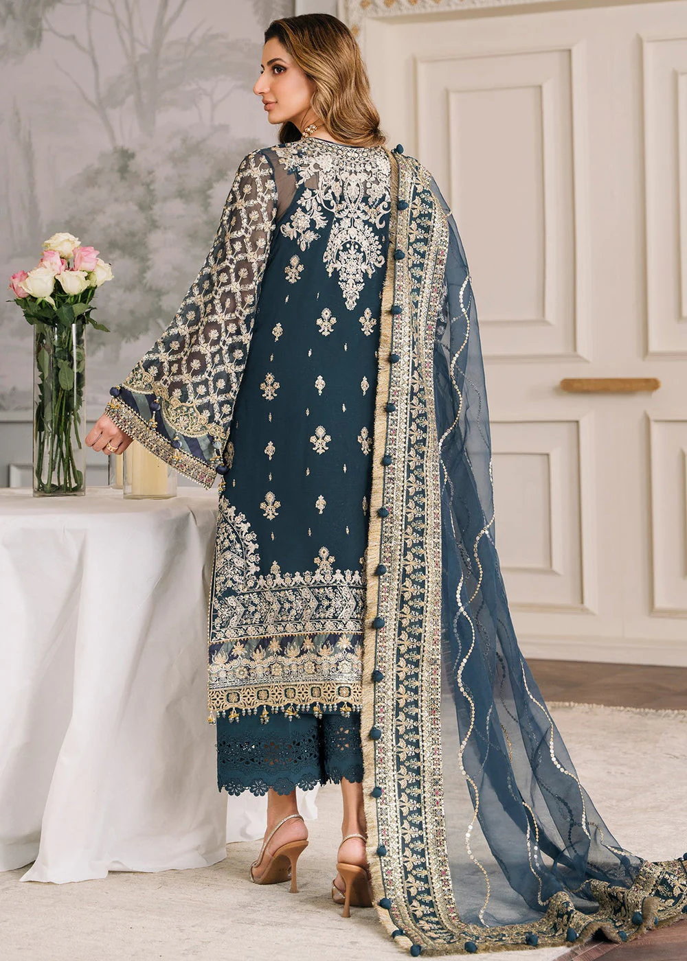 Chantelle Embroidered Chiffon '24 by Baroque | CH12-01 - Image 5