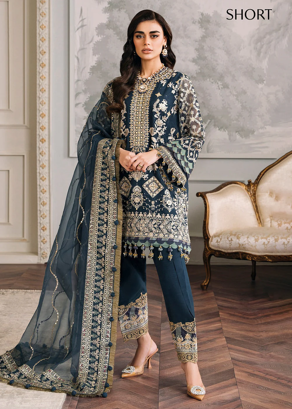 Chantelle Embroidered Chiffon '24 by Baroque | CH12-01 - Image 6