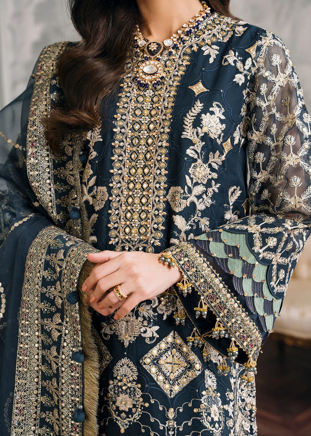 Chantelle Embroidered Chiffon '24 by Baroque | CH12-01 - Image 7