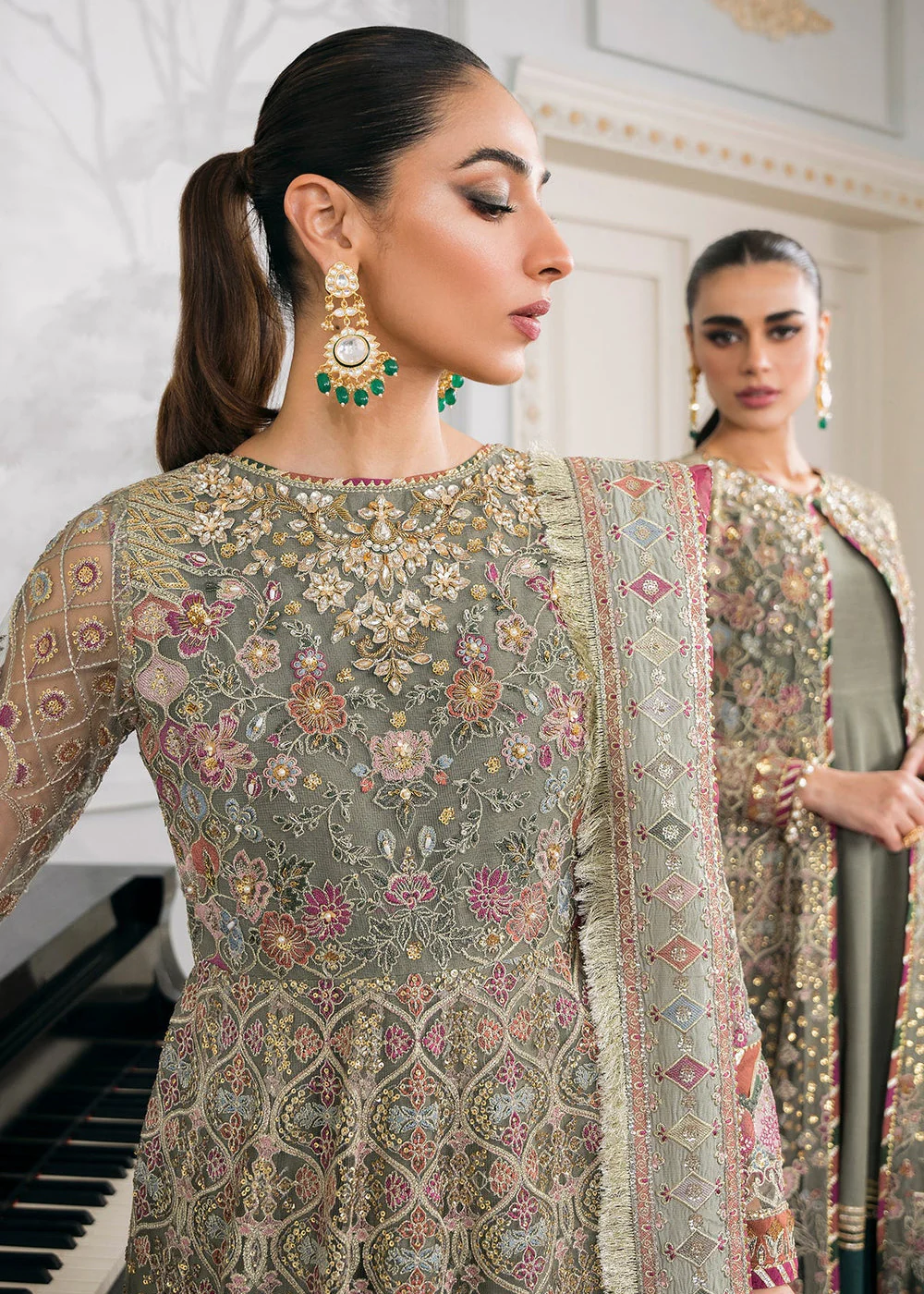 Chantelle Embroidered Chiffon '24 by Baroque | CH12-02 - Image 14