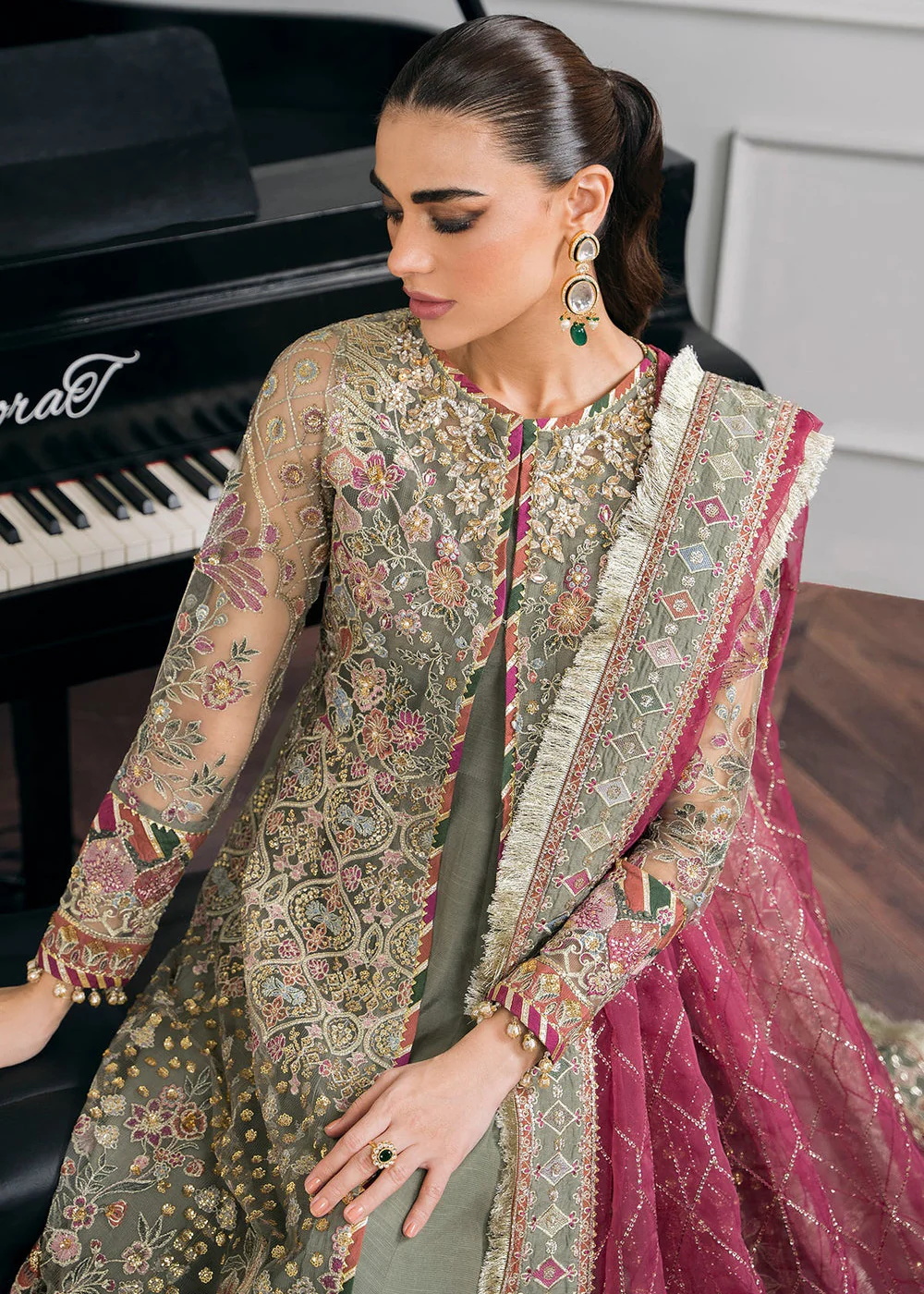 Chantelle Embroidered Chiffon '24 by Baroque | CH12-02 - Image 21
