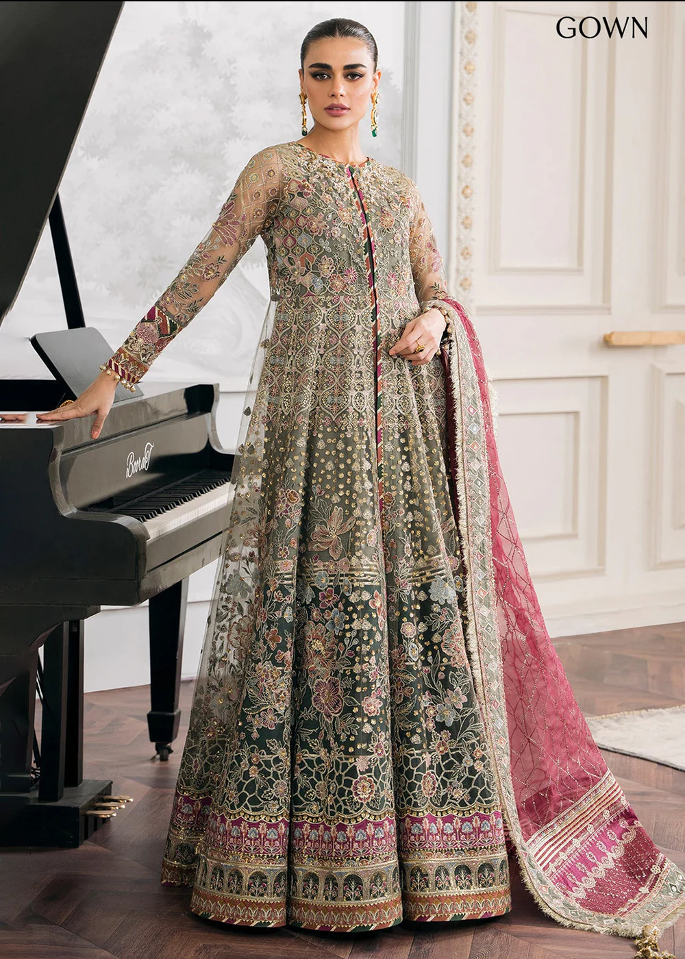 Chantelle Embroidered Chiffon '24 by Baroque | CH12-02 - Image 6