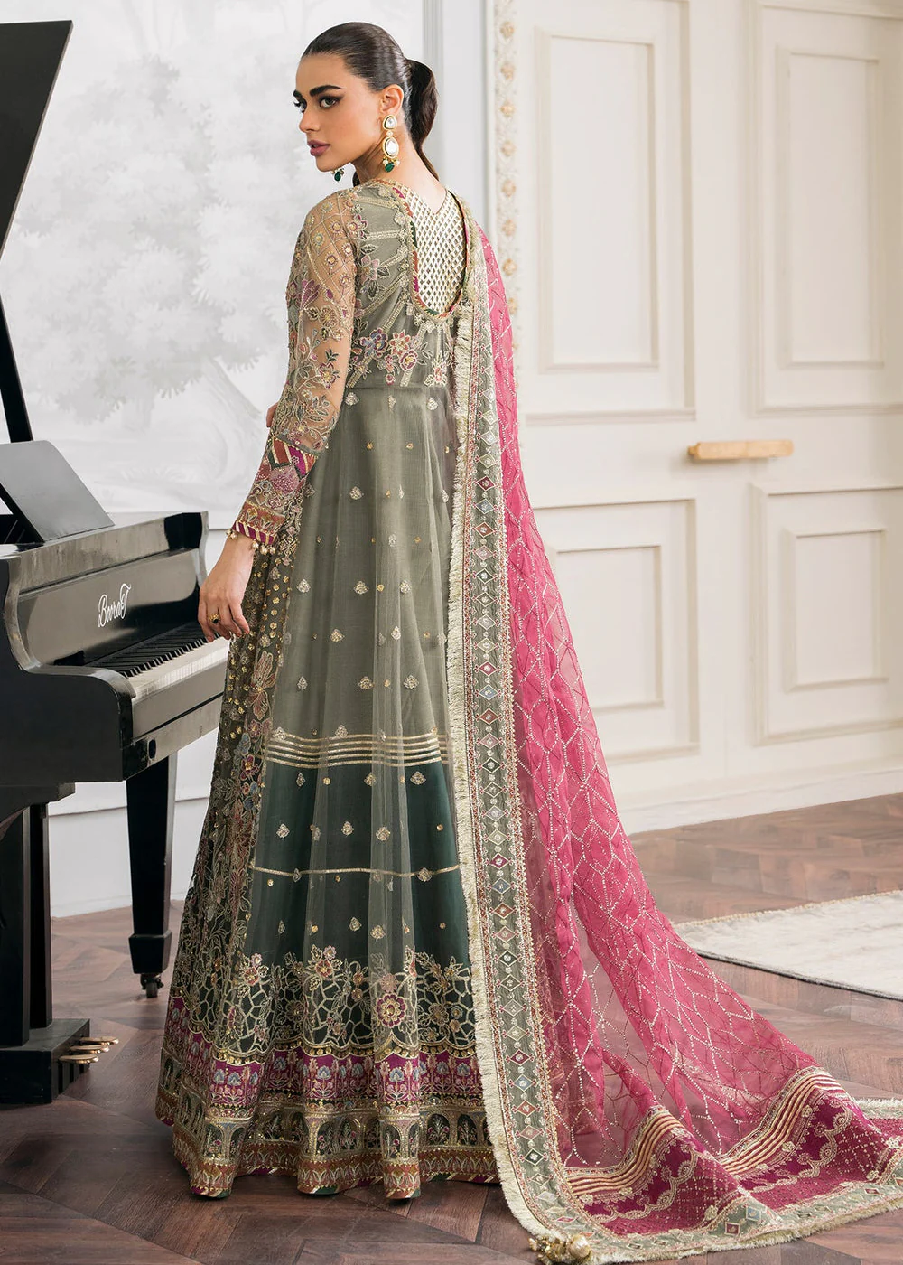 Chantelle Embroidered Chiffon '24 by Baroque | CH12-02 - Image 8