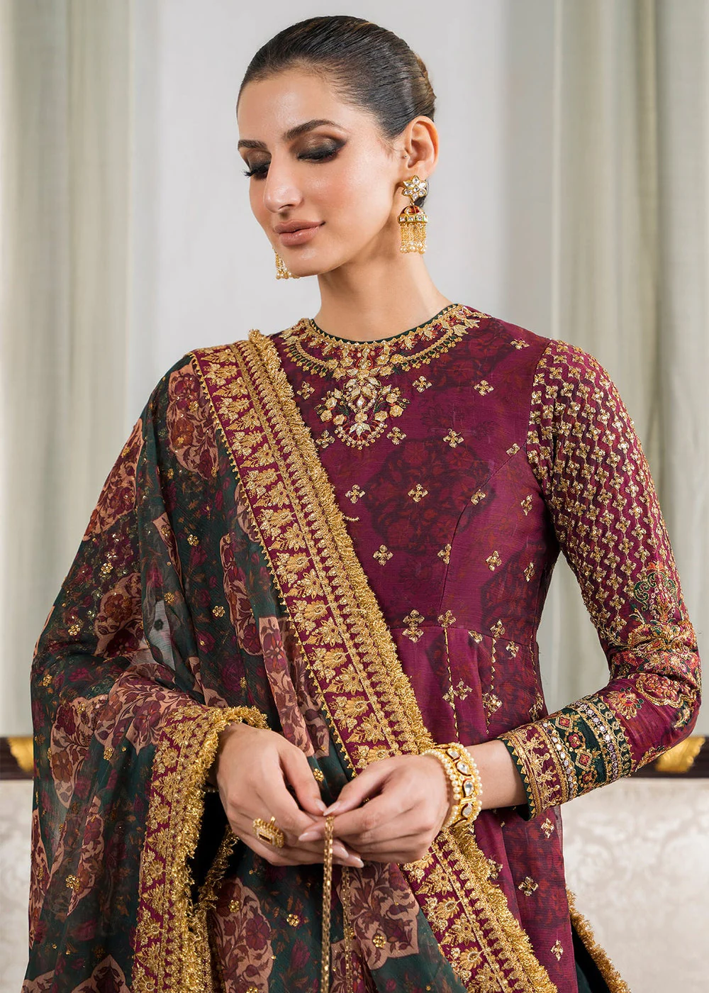 Chantelle Embroidered Chiffon '24 by Baroque | CH12-03 - Image 11