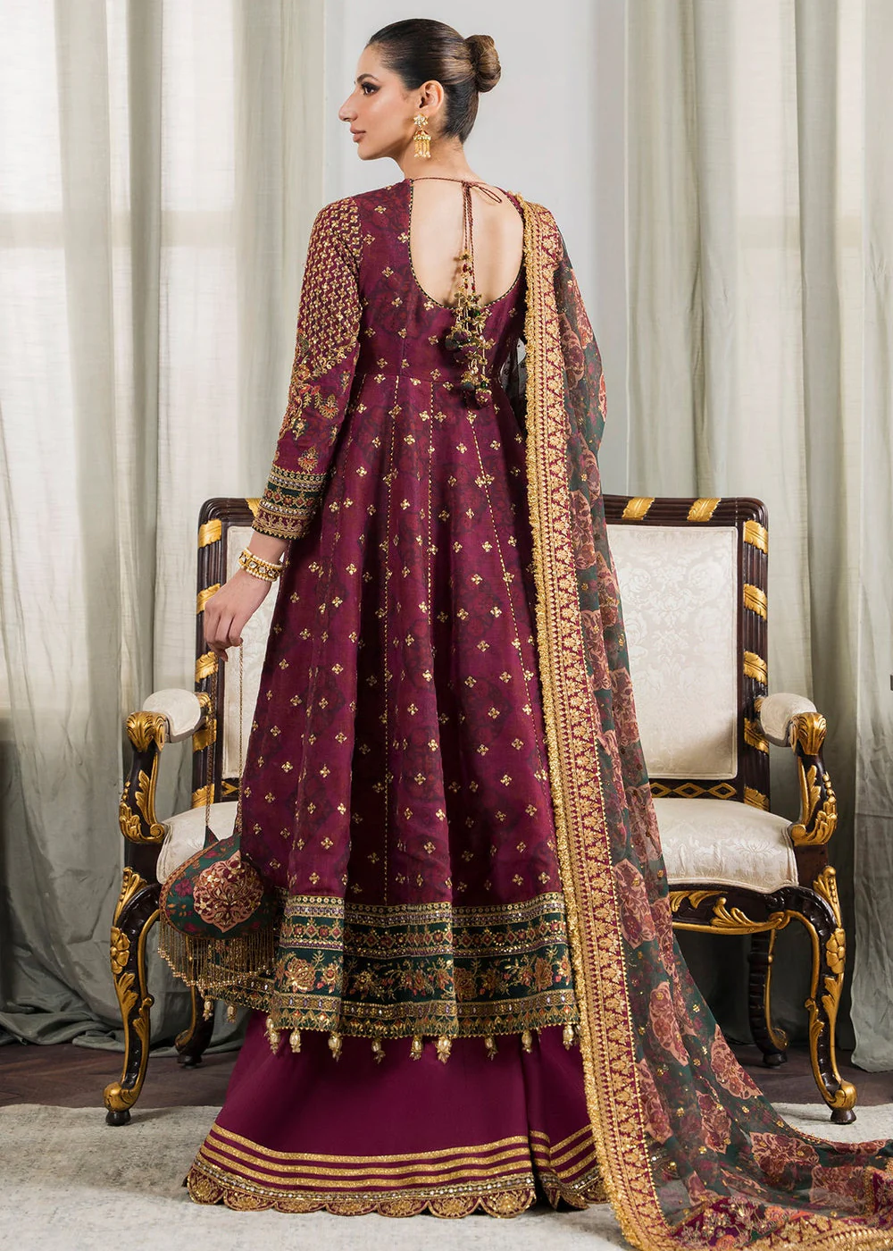 Chantelle Embroidered Chiffon '24 by Baroque | CH12-03 - Image 5