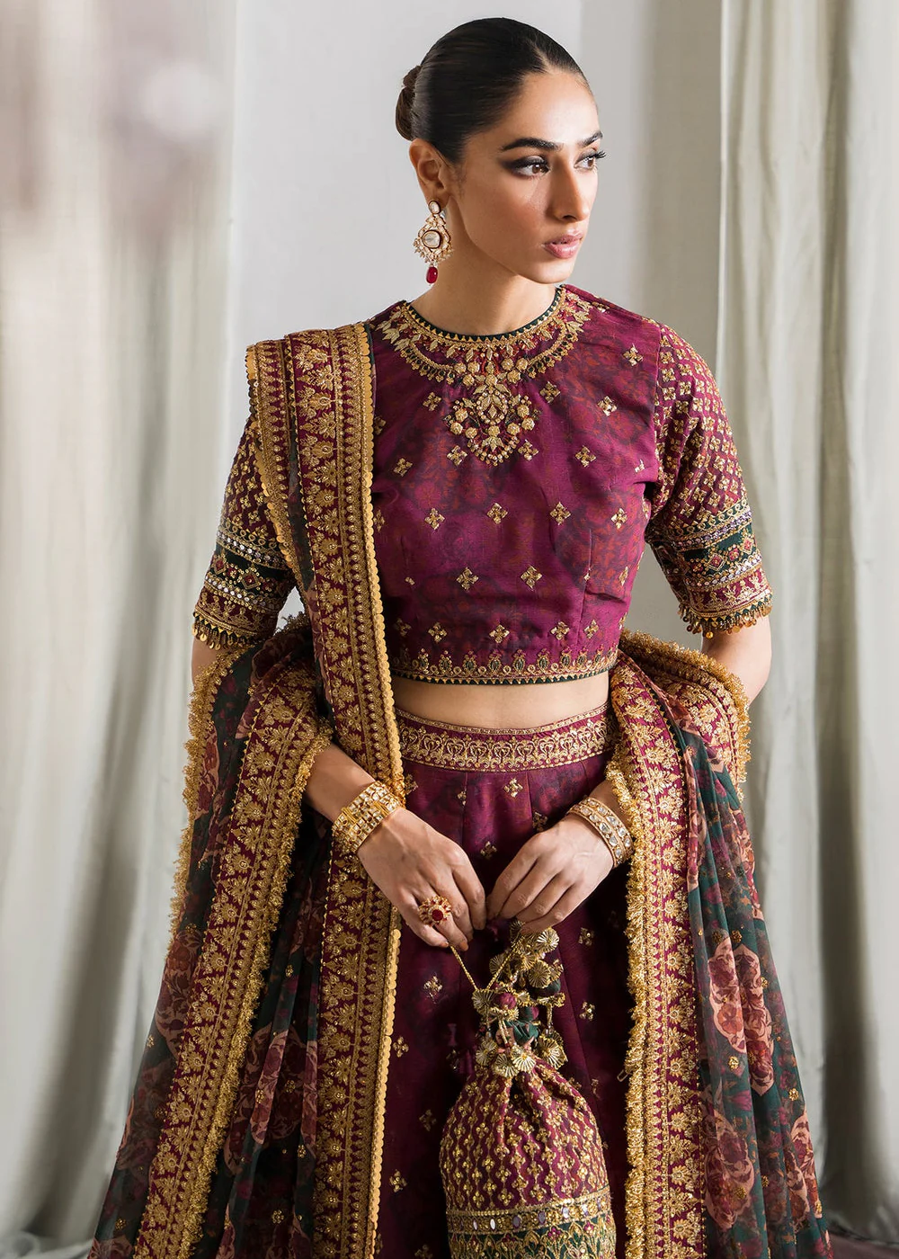 Chantelle Embroidered Chiffon '24 by Baroque | CH12-03 - Image 7