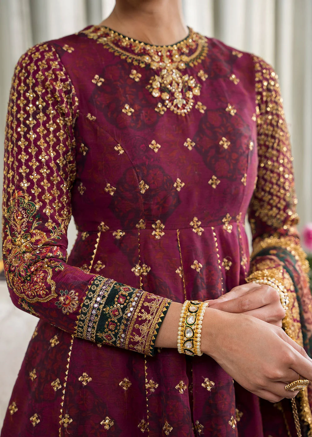 Chantelle Embroidered Chiffon '24 by Baroque | CH12-03 - Image 9