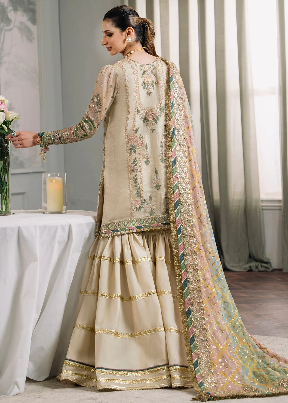 Chantelle Embroidered Chiffon '24 by Baroque | CH12-04 - Image 5