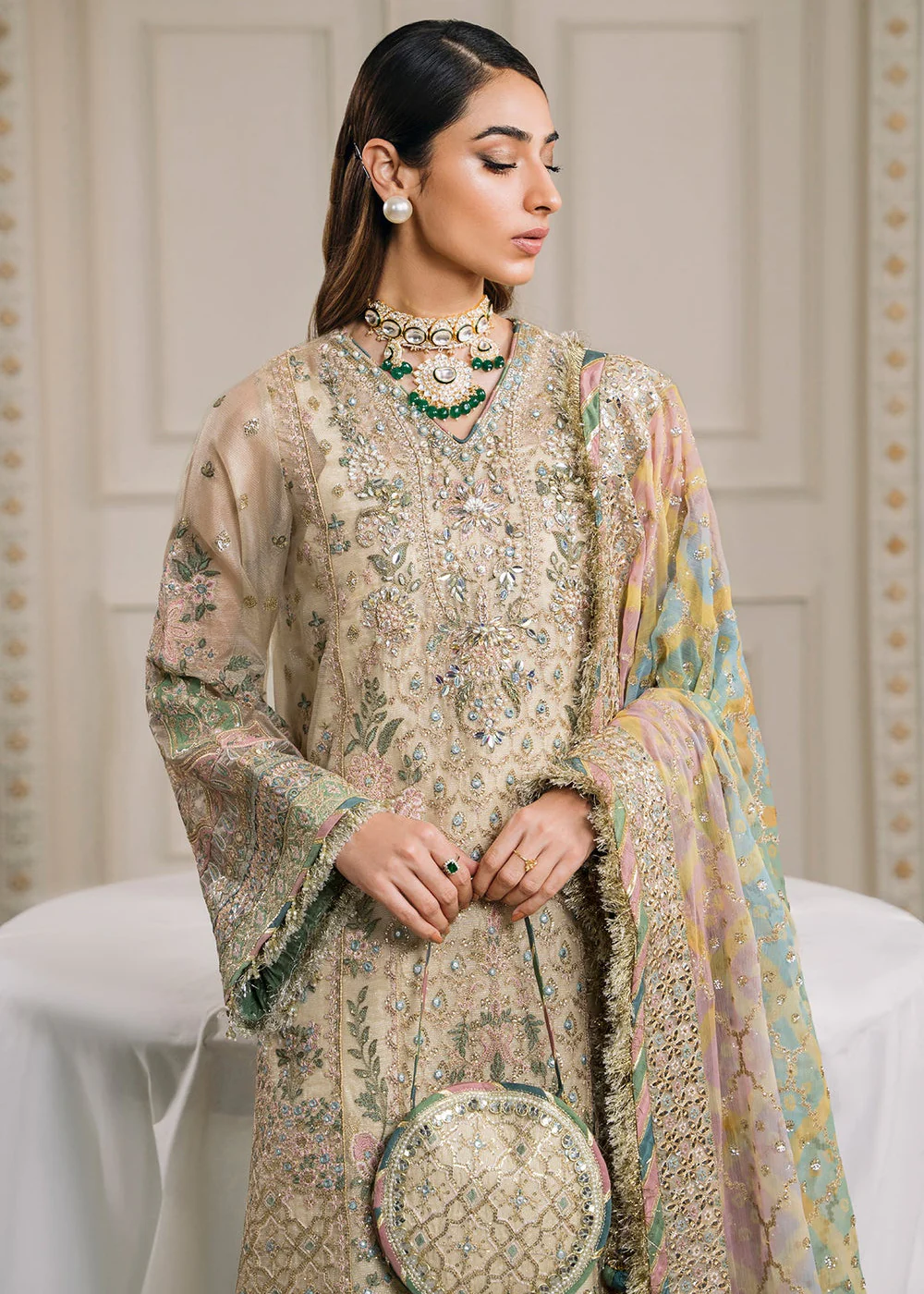 Chantelle Embroidered Chiffon '24 by Baroque | CH12-04 - Image 7
