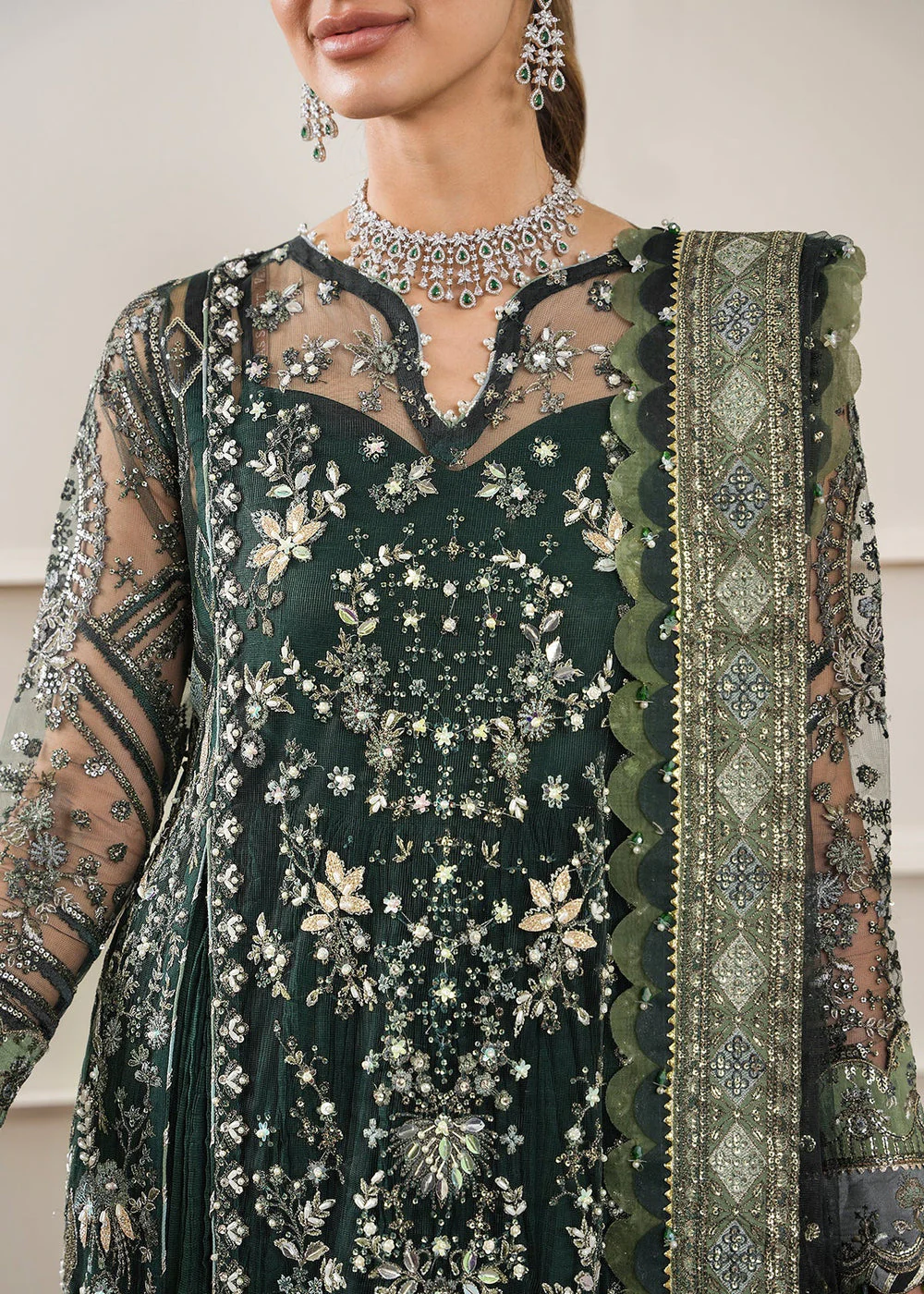 Chantelle Embroidered Chiffon '24 by Baroque | CH12-05 - Image 4