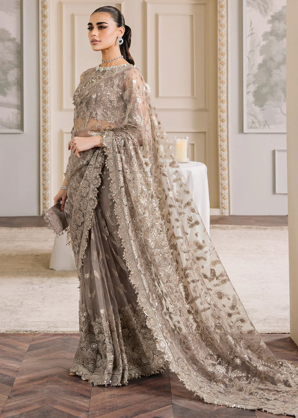 Chantelle Embroidered Chiffon '24 by Baroque | CH12-06 - Image 10