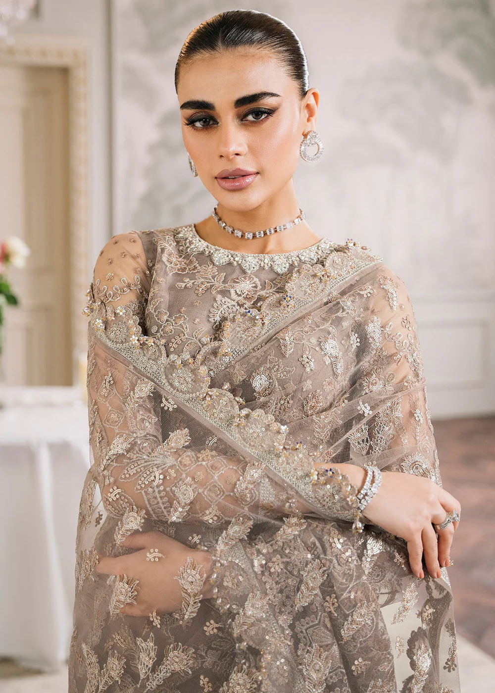 Chantelle Embroidered Chiffon '24 by Baroque | CH12-06 - Image 13