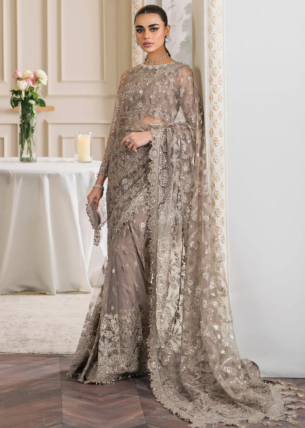 Chantelle Embroidered Chiffon '24 by Baroque | CH12-06 - Image 15