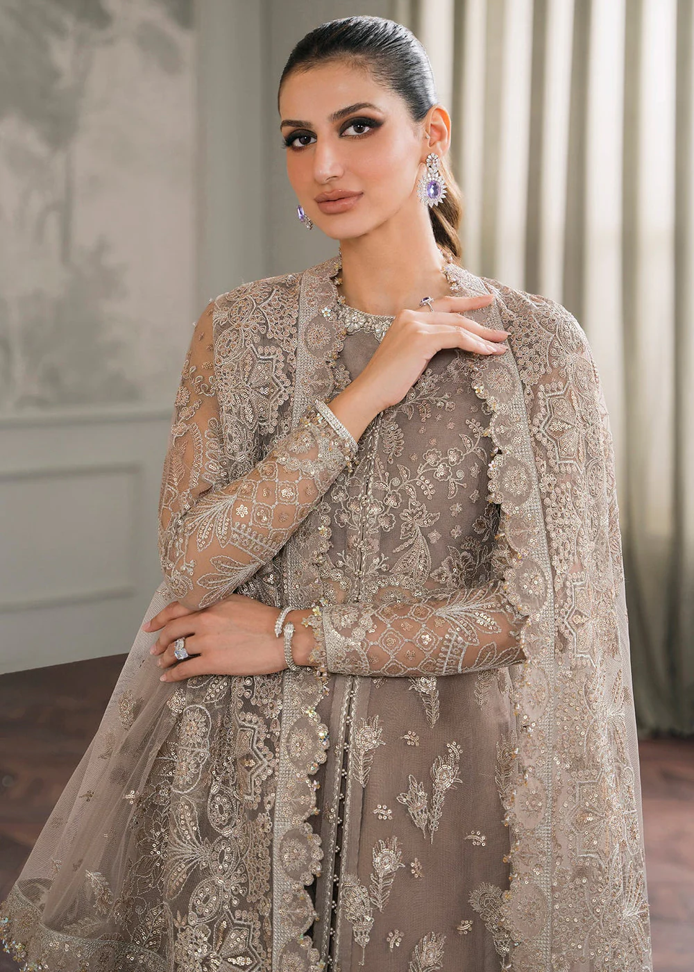 Chantelle Embroidered Chiffon '24 by Baroque | CH12-06 - Image 16