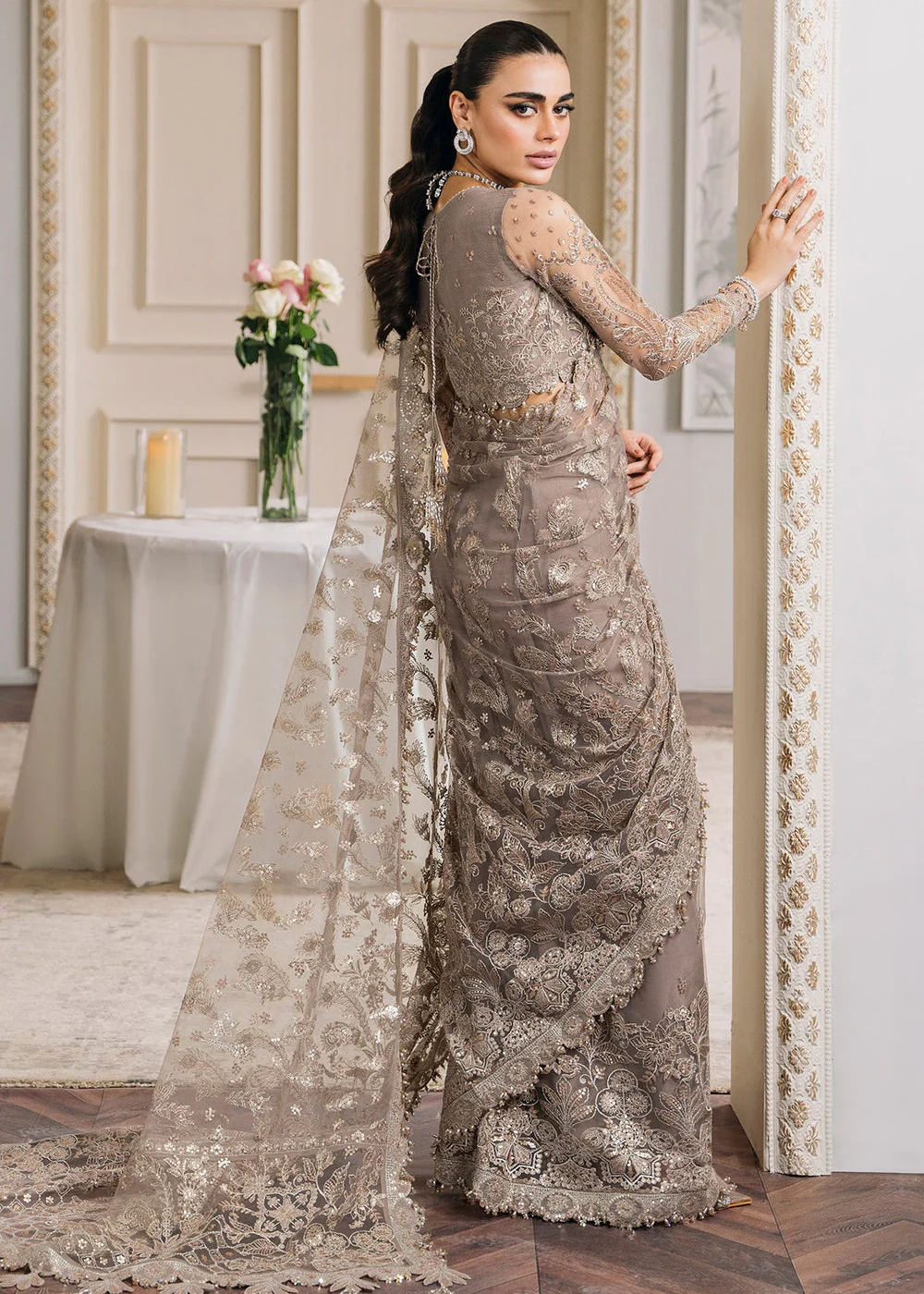 Chantelle Embroidered Chiffon '24 by Baroque | CH12-06 - Image 5