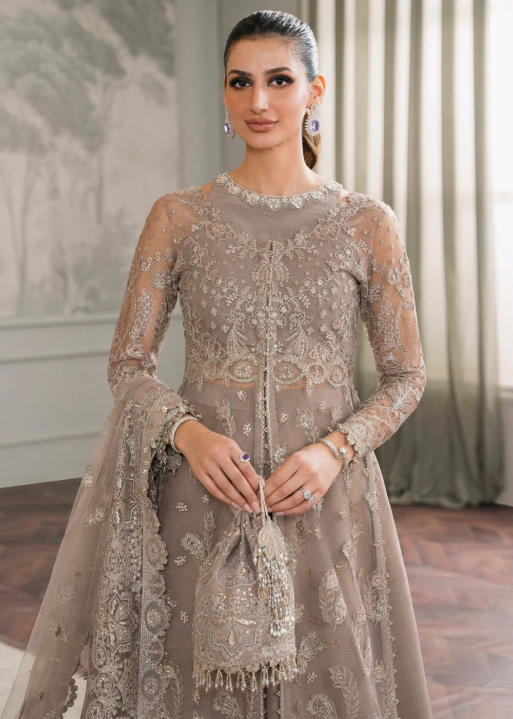 Chantelle Embroidered Chiffon '24 by Baroque | CH12-06 - Image 7