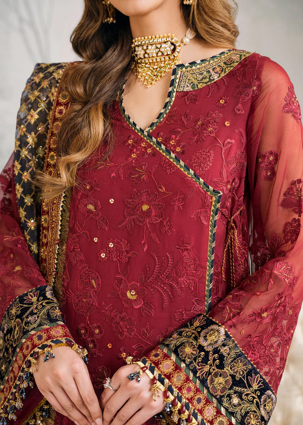 Chantelle Embroidered Chiffon '24 by Baroque | CH12-07 - Image 11