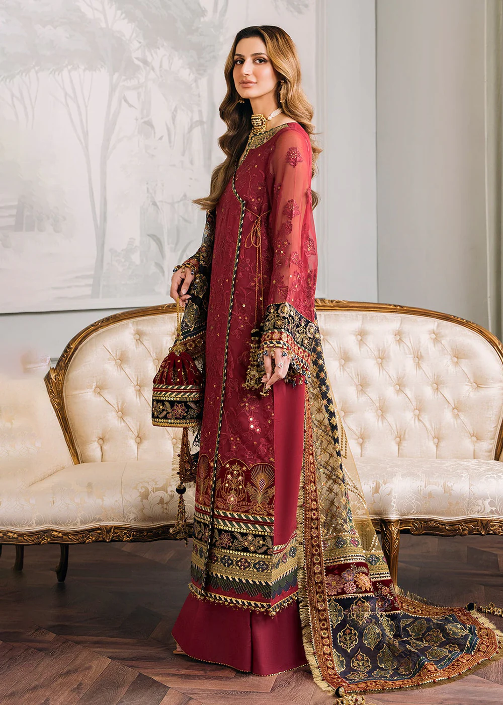 Chantelle Embroidered Chiffon '24 by Baroque | CH12-07 - Image 12