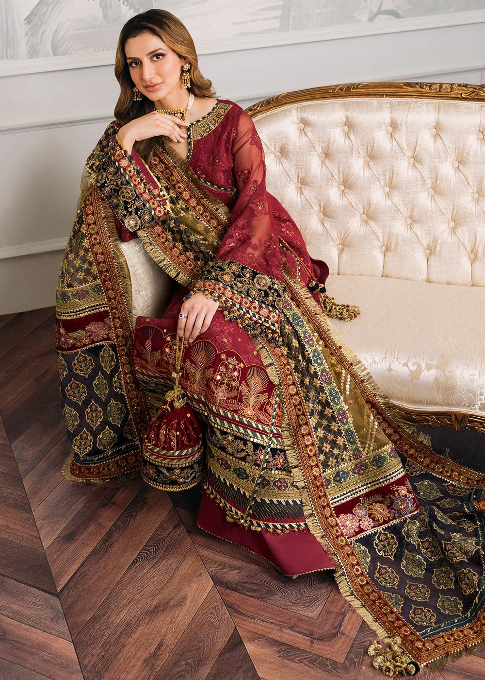 Chantelle Embroidered Chiffon '24 by Baroque | CH12-07 - Image 14