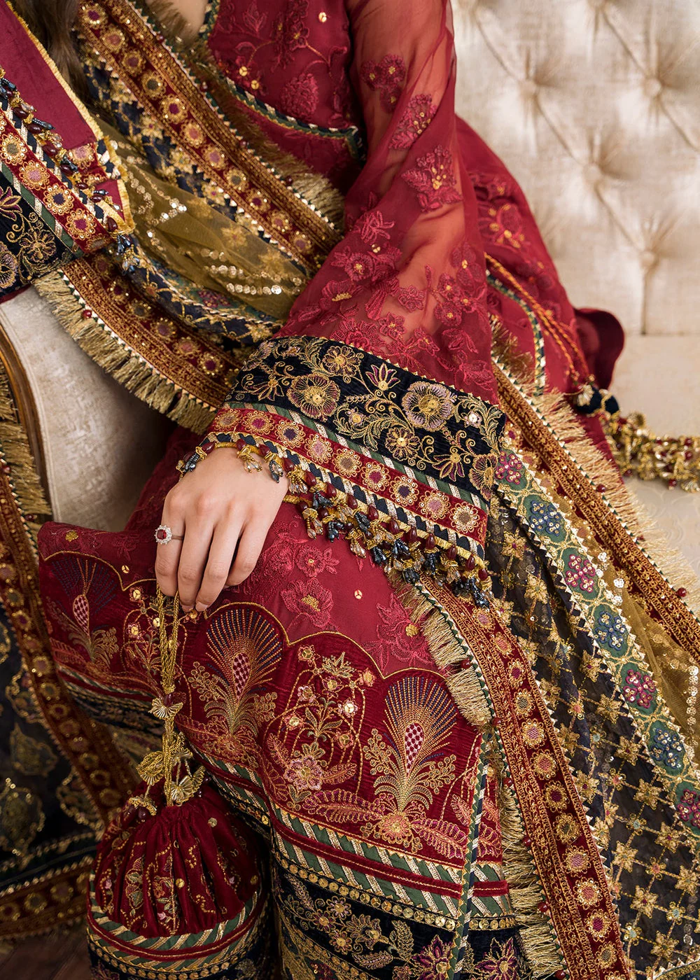Chantelle Embroidered Chiffon '24 by Baroque | CH12-07 - Image 15