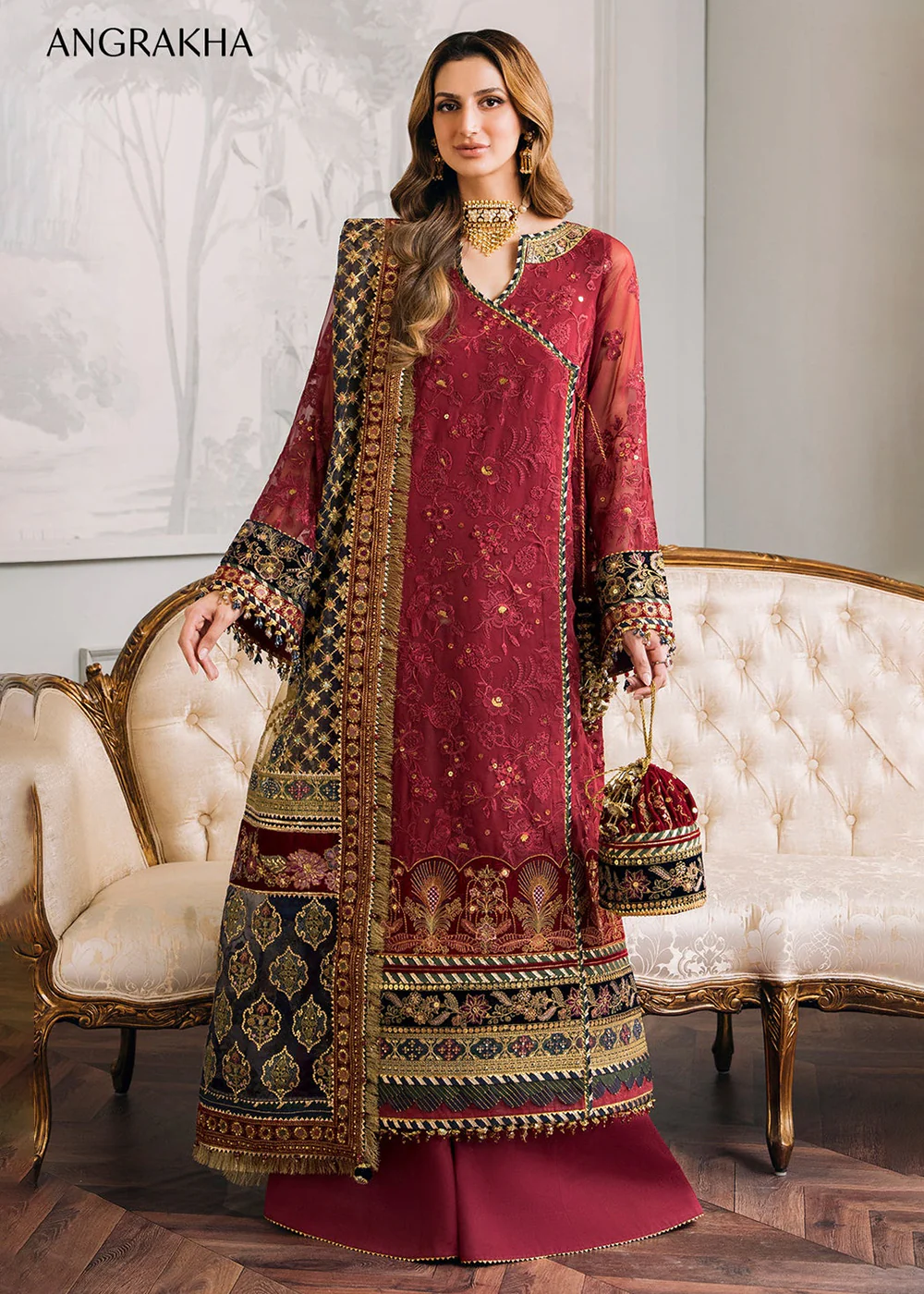 Chantelle Embroidered Chiffon '24 by Baroque | CH12-07 - Image 3