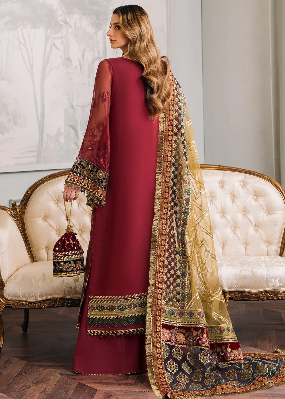 Chantelle Embroidered Chiffon '24 by Baroque | CH12-07 - Image 5