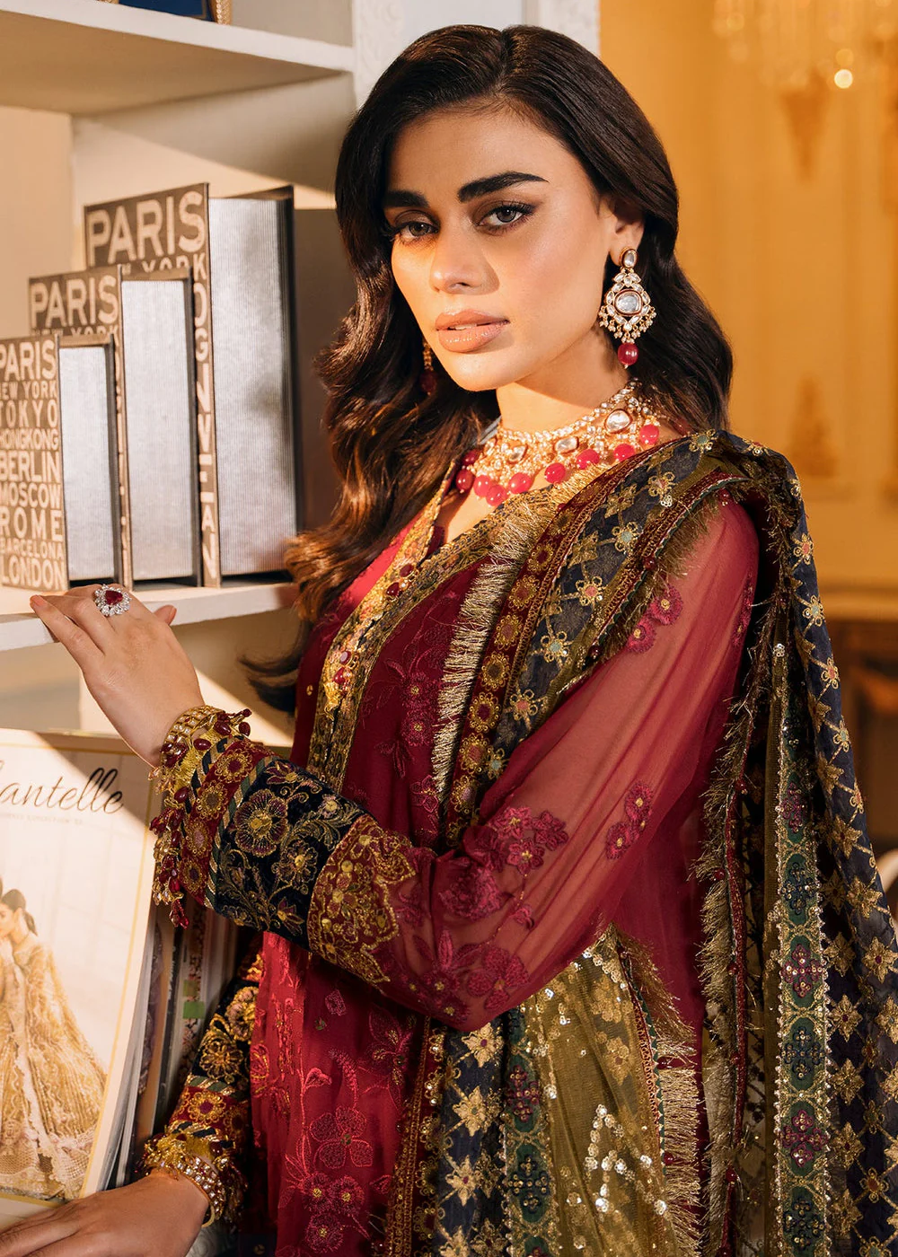 Chantelle Embroidered Chiffon '24 by Baroque | CH12-07 - Image 9