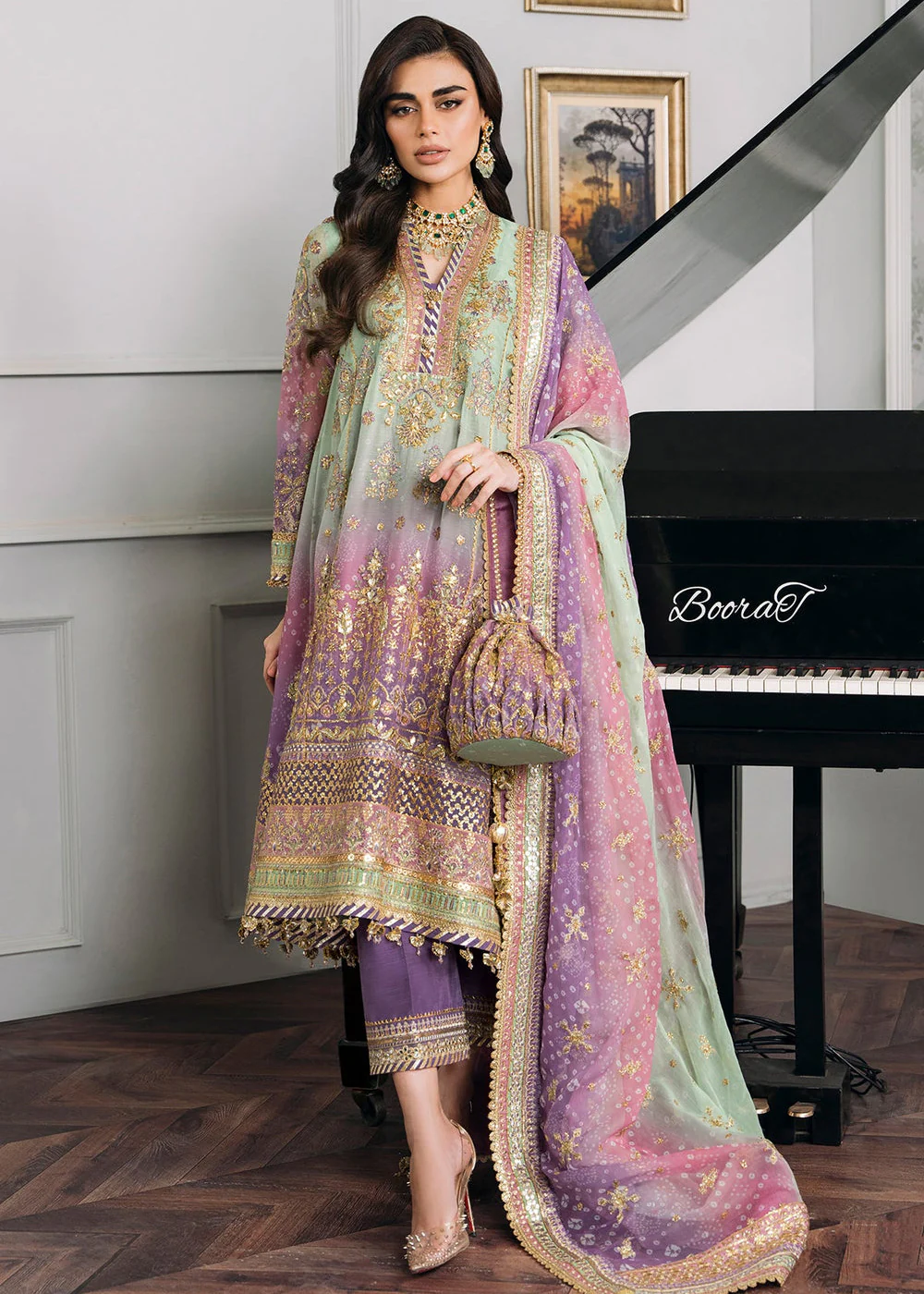 Chantelle Embroidered Chiffon '24 by Baroque | CH12-08 - Image 10