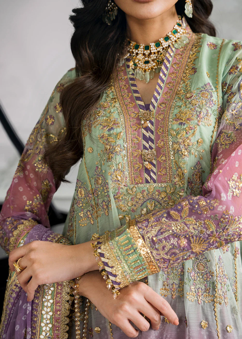 Chantelle Embroidered Chiffon '24 by Baroque | CH12-08 - Image 11