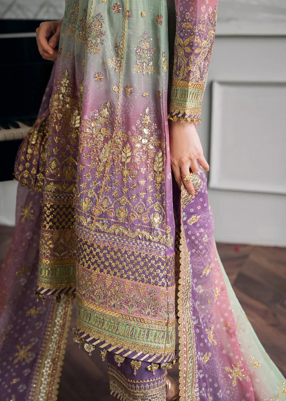 Chantelle Embroidered Chiffon '24 by Baroque | CH12-08 - Image 12
