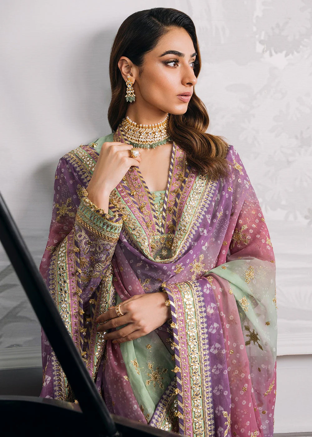 Chantelle Embroidered Chiffon '24 by Baroque | CH12-08 - Image 15