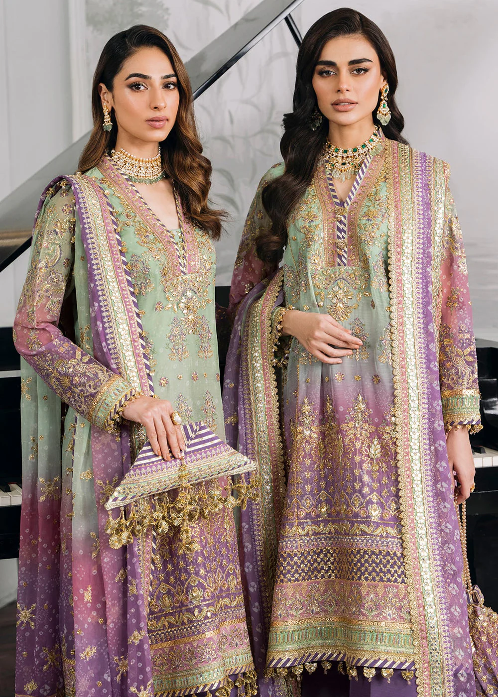 Chantelle Embroidered Chiffon '24 by Baroque | CH12-08 - Image 2