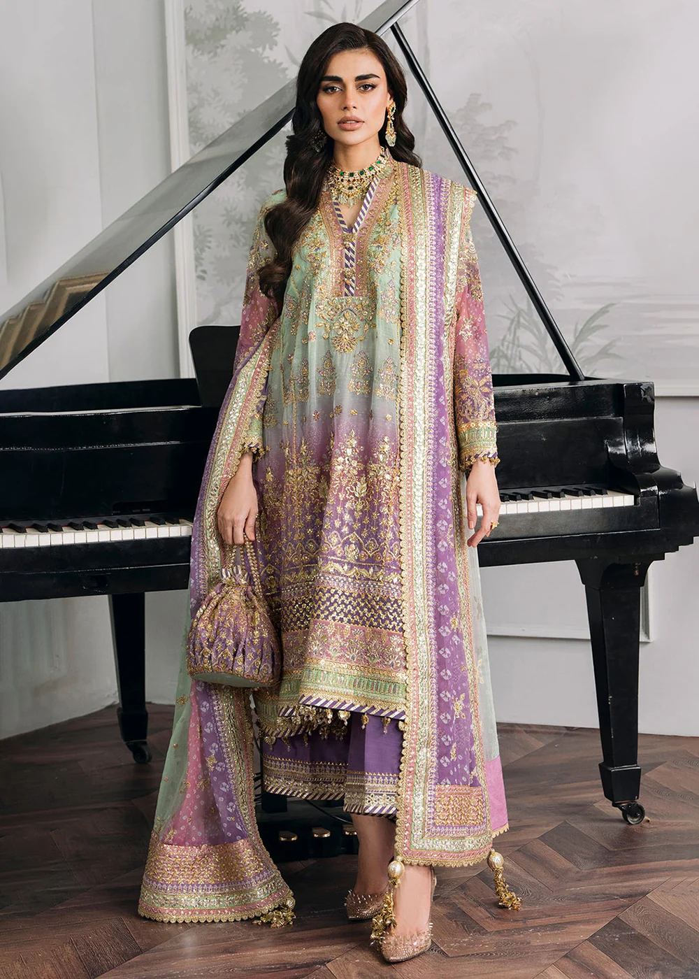 Chantelle Embroidered Chiffon '24 by Baroque | CH12-08 - Image 3