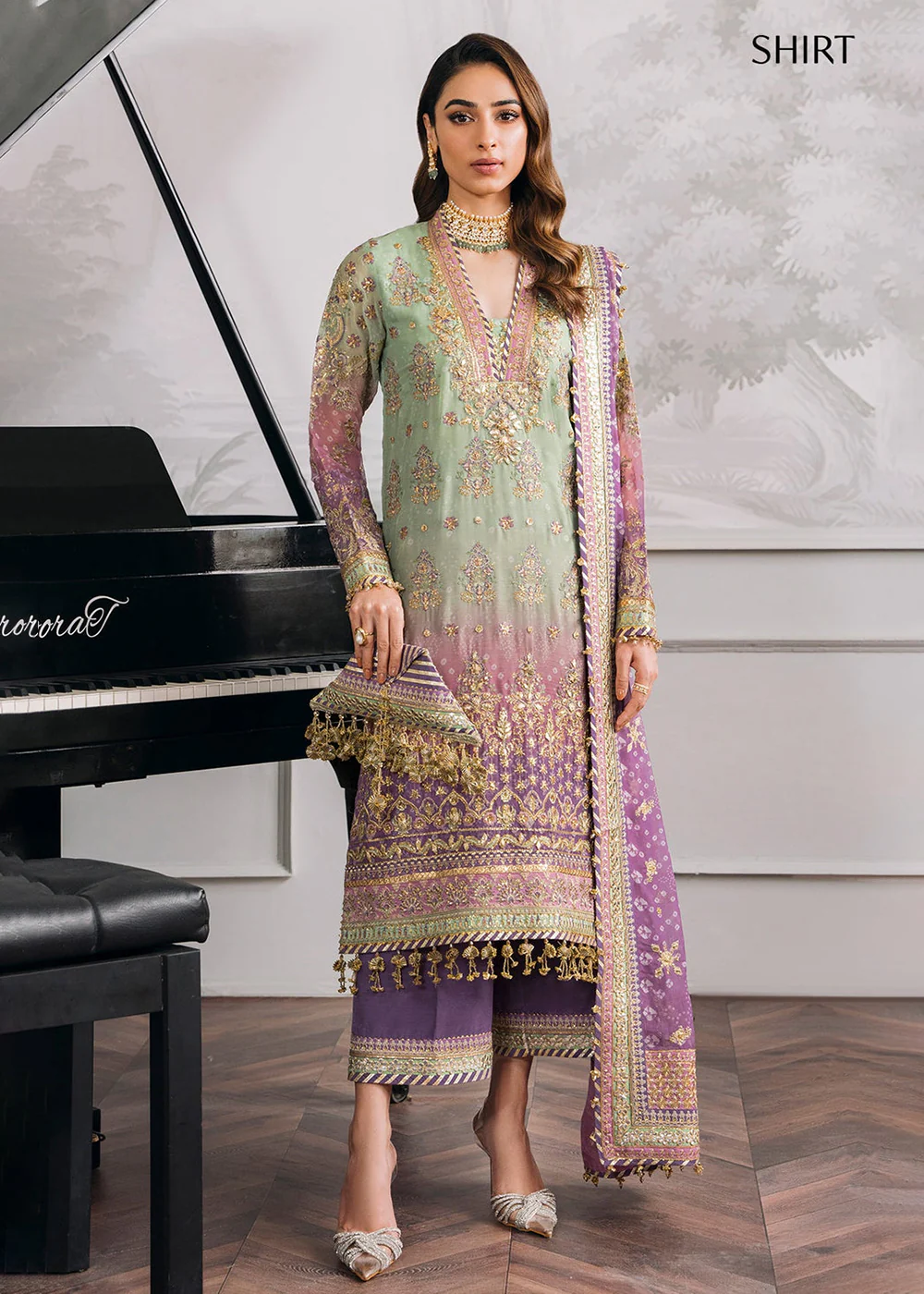 Chantelle Embroidered Chiffon '24 by Baroque | CH12-08 - Image 6