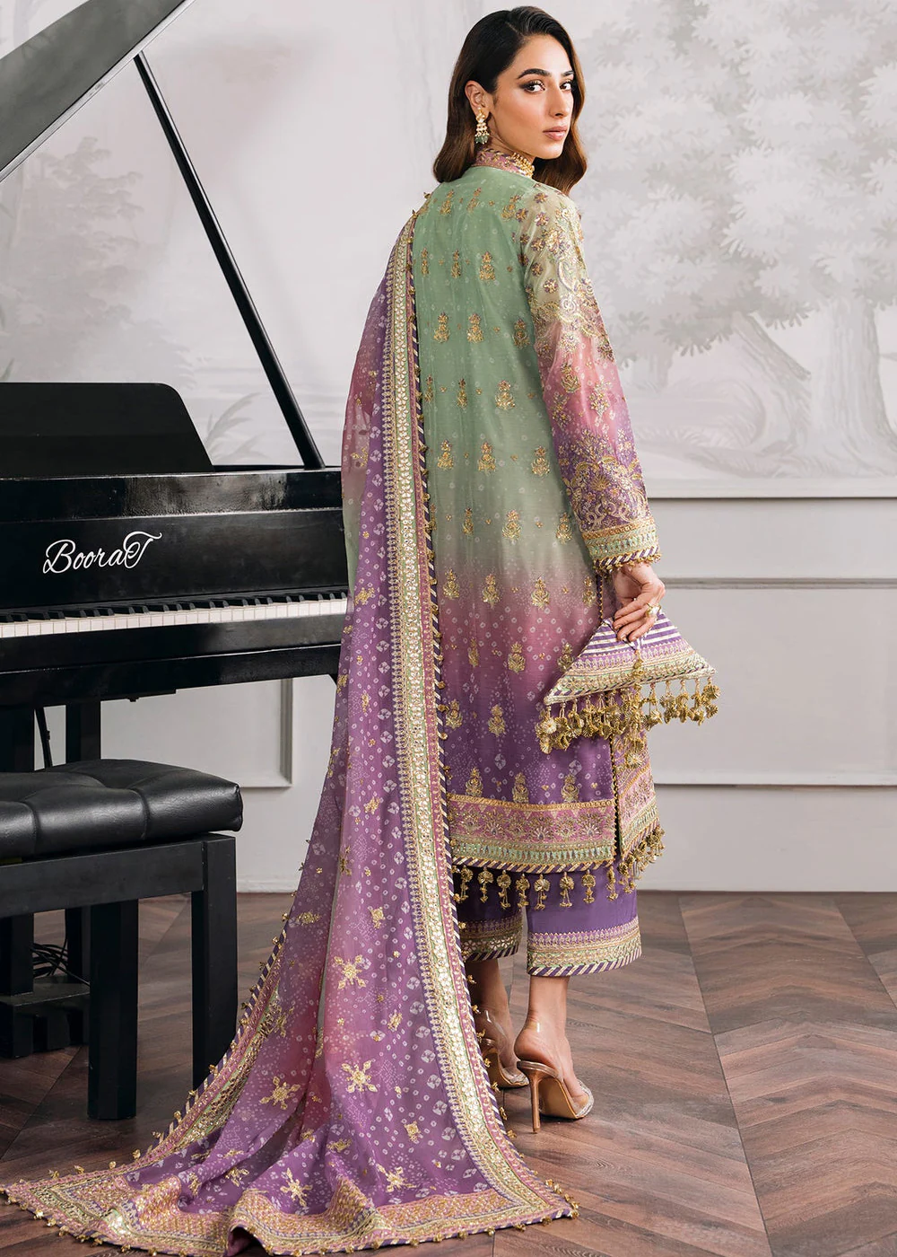 Chantelle Embroidered Chiffon '24 by Baroque | CH12-08 - Image 8