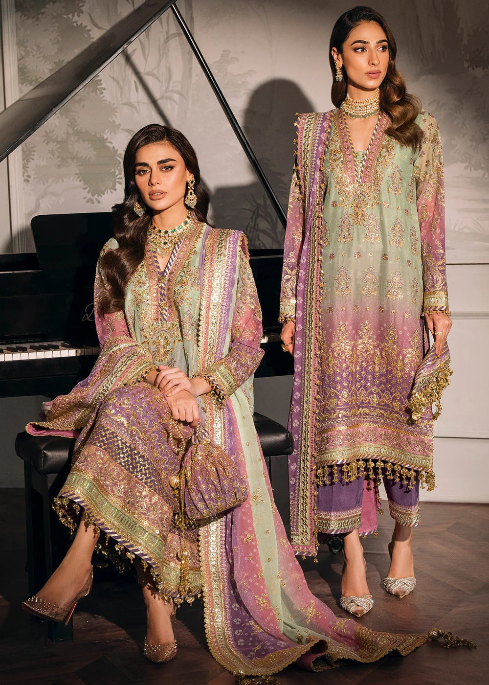 Chantelle Embroidered Chiffon '24 by Baroque | CH12-08 - Image 9