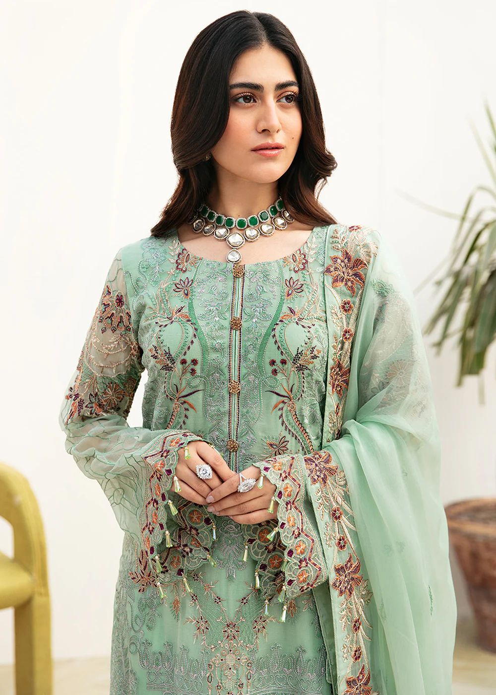 Chevron Chiffon Collection Volume 8 by Ramsha | A-804 - Image 2