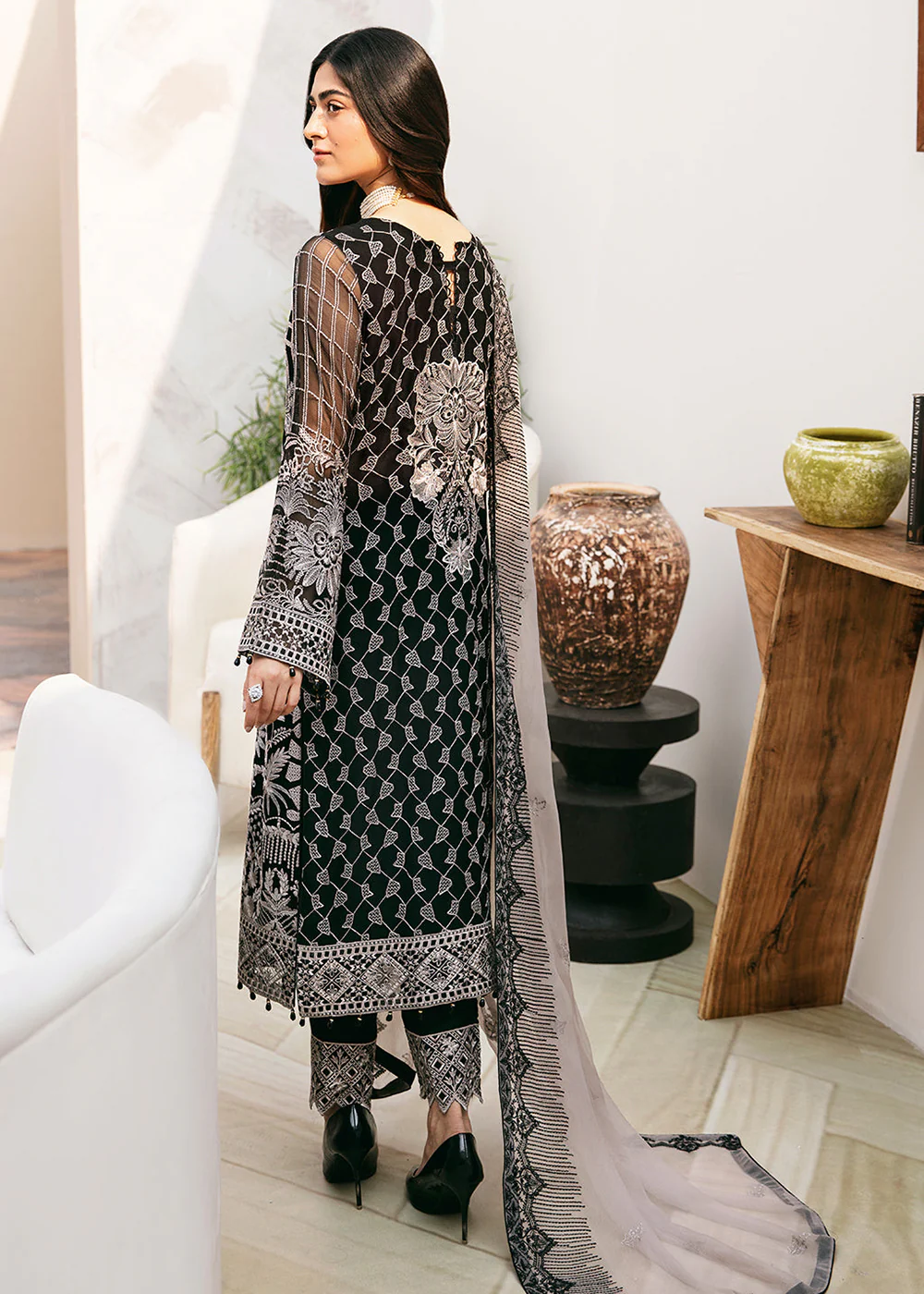 Chevron Chiffon Collection Volume 8 by Ramsha | A-807 - Image 3