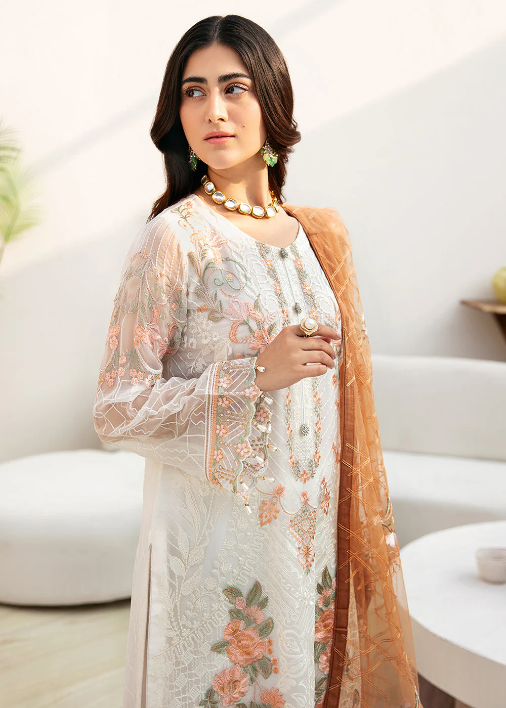 Chevron Chiffon Collection Volume 8 by Ramsha | A-808 - Image 2