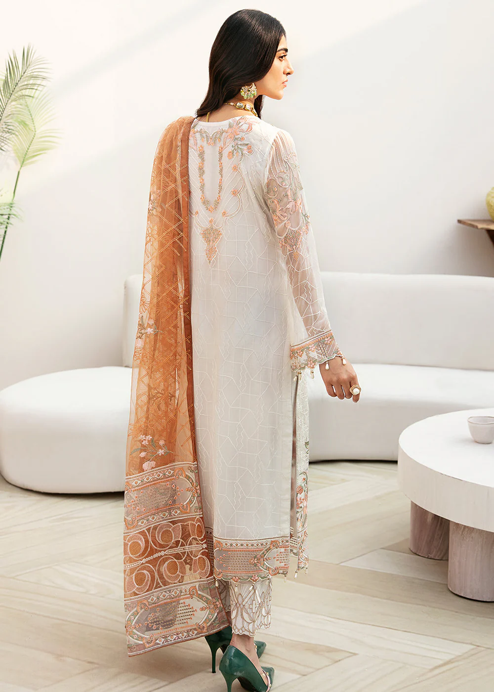 Chevron Chiffon Collection Volume 8 by Ramsha | A-808 - Image 3