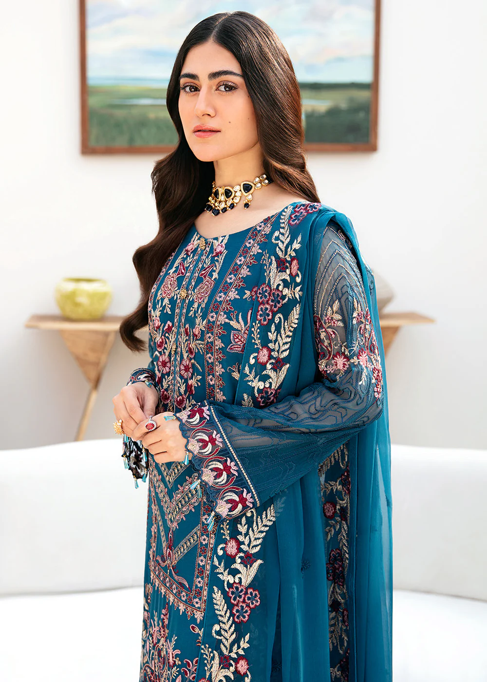 Chevron Chiffon Collection Volume 8 by Ramsha | A-811 - Image 5