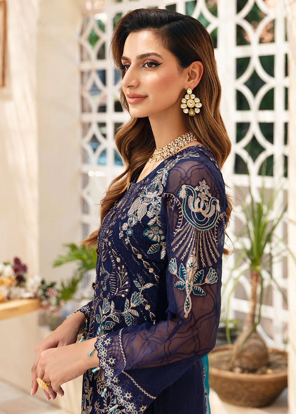 Chevron Luxury Chiffon Collection 24 by Ramsha | A-903 - Image 5