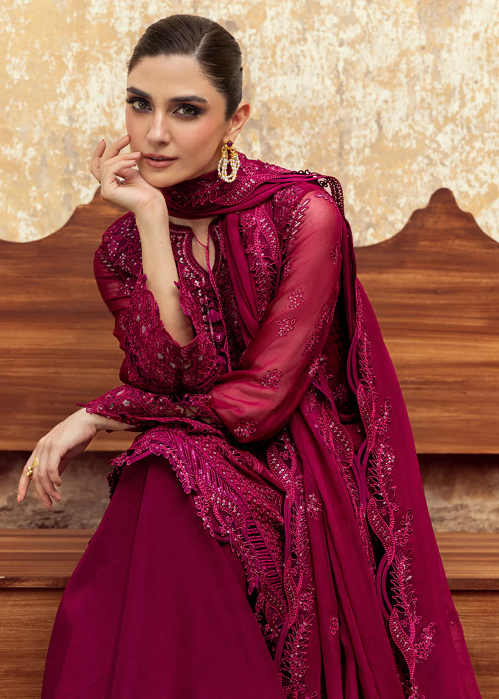Chiffons Luxury Formals '25 by Qalamkar | WC-02 SIOFE - Image 2