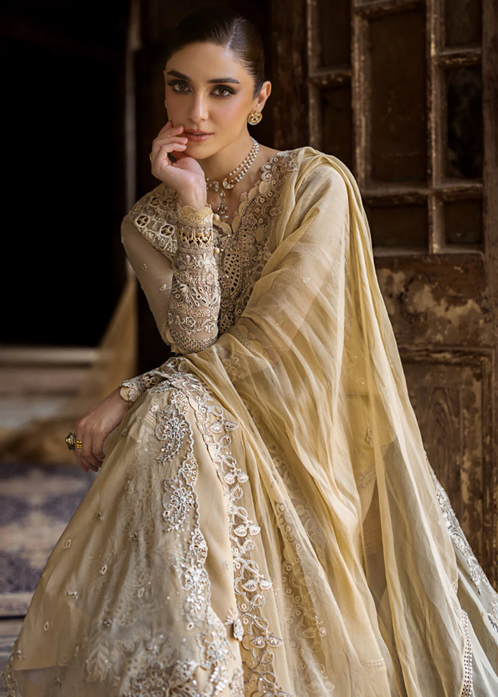 Chiffons Luxury Formals '25 by Qalamkar | WC-07 HEELA - Image 4